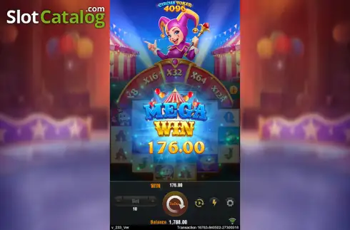 Οθόνη3. Circus Joker 4096 Κουλοχέρης