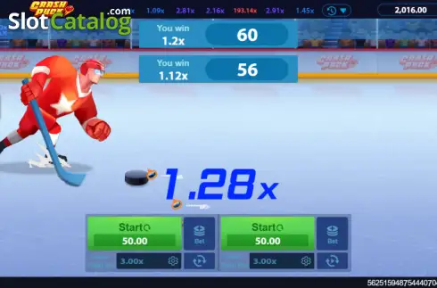 Οθόνη3. Crash Puck Κουλοχέρης