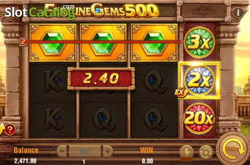 Οθόνη5. Fortune Gems 500 Κουλοχέρης