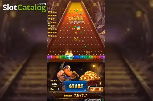 Οθόνη5. Plinko of Mine Κουλοχέρης