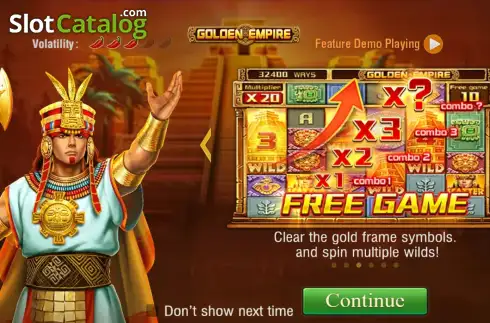 Οθόνη2. Golden Empire (TaDa Gaming) Κουλοχέρης