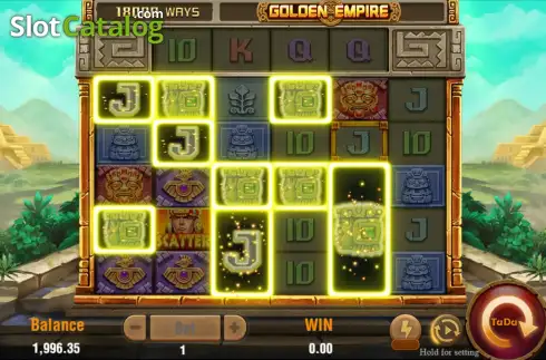 Οθόνη4. Golden Empire (TaDa Gaming) Κουλοχέρης