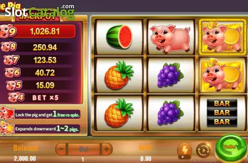 Οθόνη6. Fortune Pig (TaDa Gaming) Κουλοχέρης 