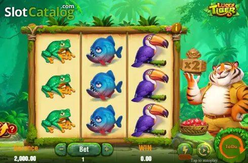 Οθόνη3. Lucky Tiger (TaDa Gaming) Κουλοχέρης