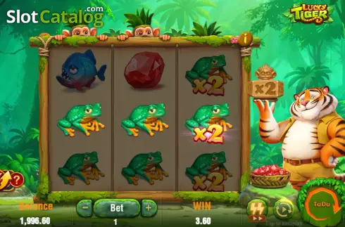 Οθόνη4. Lucky Tiger (TaDa Gaming) Κουλοχέρης