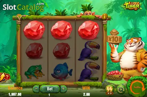 Οθόνη5. Lucky Tiger (TaDa Gaming) Κουλοχέρης