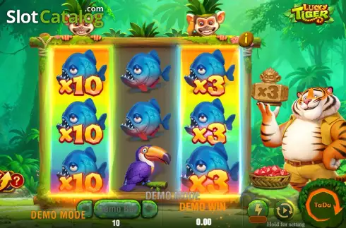 Οθόνη7. Lucky Tiger (TaDa Gaming) Κουλοχέρης