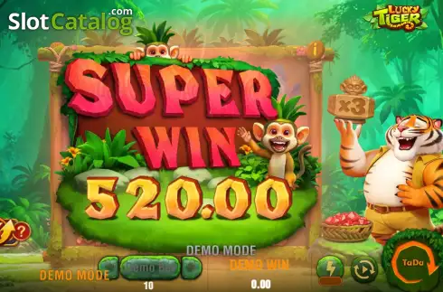 Οθόνη8. Lucky Tiger (TaDa Gaming) Κουλοχέρης