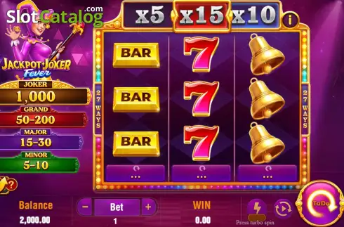 Οθόνη3. Jackpot Joker Fever Κουλοχέρης