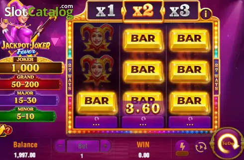 Οθόνη4. Jackpot Joker Fever Κουλοχέρης