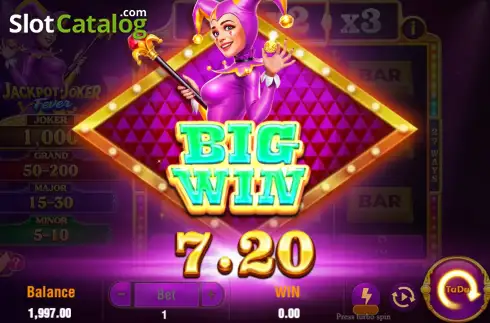 Οθόνη5. Jackpot Joker Fever Κουλοχέρης