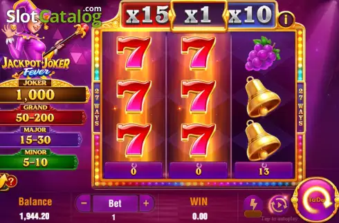 Οθόνη6. Jackpot Joker Fever Κουλοχέρης