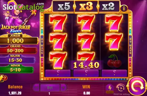Οθόνη7. Jackpot Joker Fever Κουλοχέρης