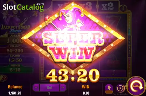 Οθόνη8. Jackpot Joker Fever Κουλοχέρης