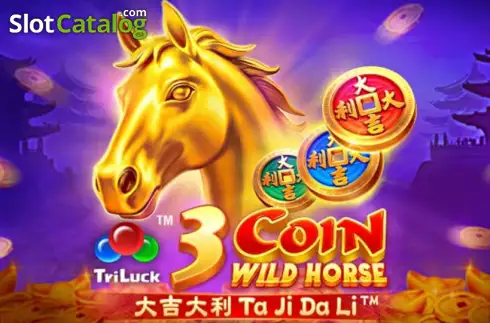 3 Coin Wild Horse (TaDa Gaming) Λογότυπο 3 Coin Wild Horse (TaDa Gaming) Λογότυπο
