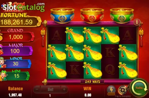 Οθόνη5. 3 Coin Wild Horse (TaDa Gaming) Κουλοχέρης