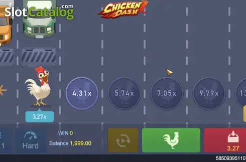 Οθόνη3. Chicken Dash Κουλοχέρης