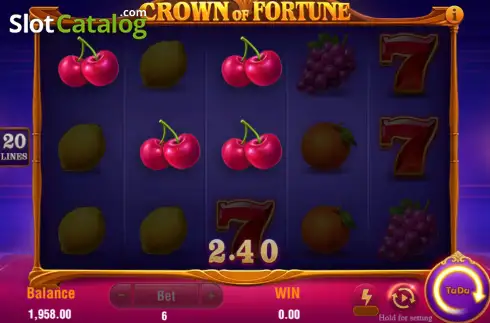 Οθόνη3. Crown of Fortune Κουλοχέρης