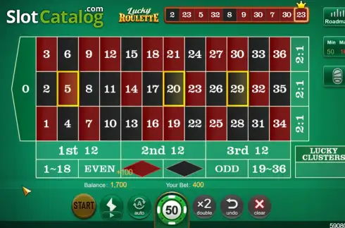 Οθόνη3. Lucky Roulette (TaDa Gaming) Κουλοχέρης 