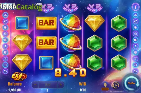 Οθόνη3. Supernova (TaDa Gaming) Κουλοχέρης