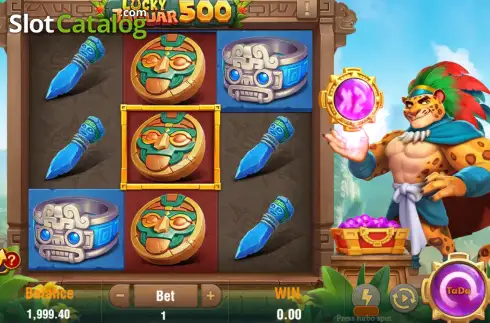 Οθόνη2. Lucky Jaguar 500 Κουλοχέρης
