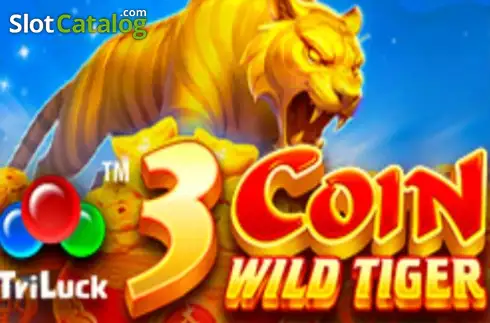 3 Coin Wild Tiger Λογότυπο 3 Coin Wild Tiger Λογότυπο