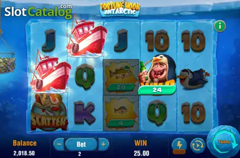 Οθόνη3. Fortune Hook Antarctic Κουλοχέρης