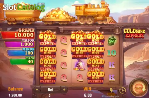 Οθόνη3. Gold Mine Express Κουλοχέρης