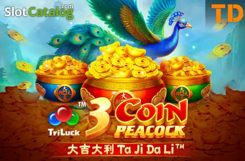 3 Coin Peacock Κουλοχέρης 
