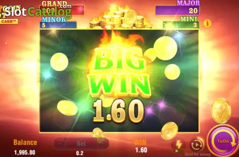Οθόνη3. Lucky Coin HOT Κουλοχέρης