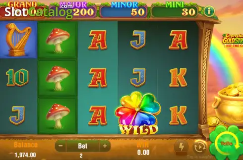 Οθόνη2. Leprechaun’s Gold Streak Κουλοχέρης