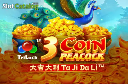 3 Coin Golden Peacock Λογότυπο