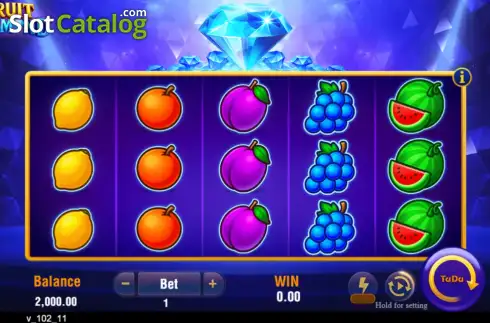 Οθόνη2. Fruit Diamond Κουλοχέρης