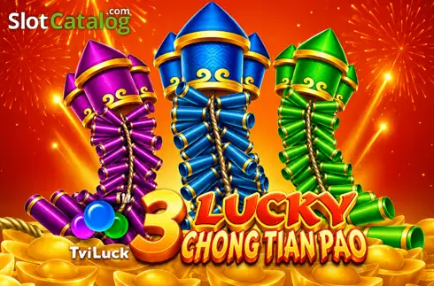 3 Lucky Chong Tian Pao Λογότυπο 3 Lucky Chong Tian Pao Λογότυπο