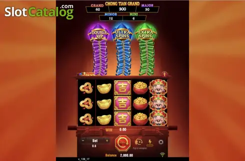 Οθόνη2. 3 Lucky Chong Tian Pao Κουλοχέρης