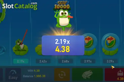 Οθόνη3. Frog Dash 10000 Κουλοχέρης
