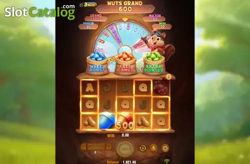 Οθόνη3. 3 Fortune Nuts Κουλοχέρης