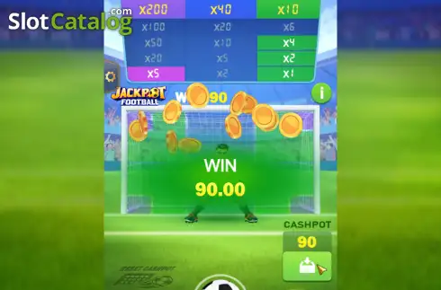Οθόνη3. Jackpot Football Κουλοχέρης 