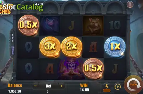 Οθόνη3. Dungeon of Riches Κουλοχέρης