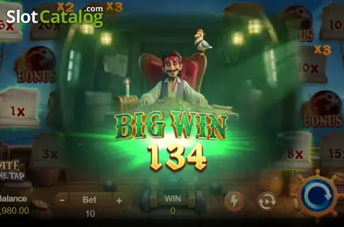 Οθόνη3. Pirate Fortune Tap Κουλοχέρης