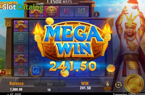 Οθόνη3. Golden Empire 1000 Κουλοχέρης 