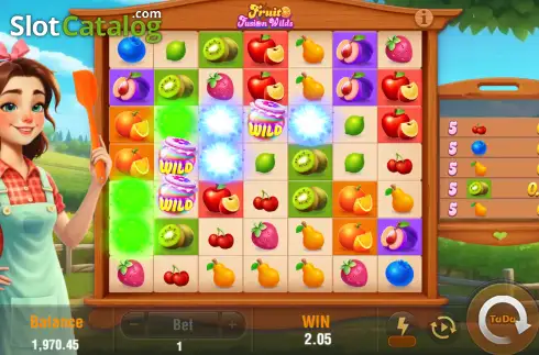 Οθόνη3. Fruit Fusion Wilds Κουλοχέρης 