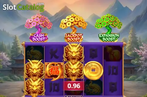 Οθόνη3. 3 Dragons' Coin Κουλοχέρης