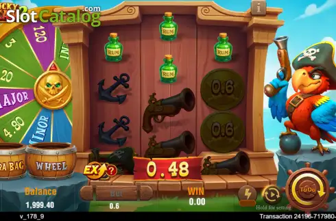 Οθόνη3. Lucky Macaw 2 Κουλοχέρης