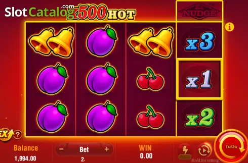 Οθόνη2. X500 HOT Κουλοχέρης