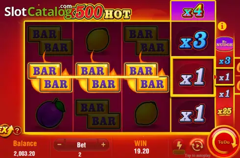 Οθόνη3. X500 HOT Κουλοχέρης