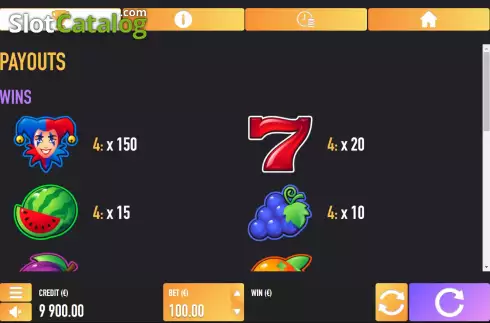 Οθόνη6. Win Spin 81 Κουλοχέρης