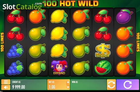Οθόνη2. Hot Wild 100 Κουλοχέρης