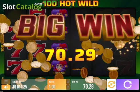 Οθόνη4. Hot Wild 100 Κουλοχέρης