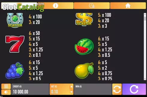 Οθόνη5. Hot Wild 100 Κουλοχέρης